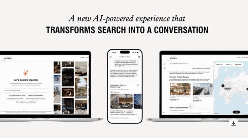 Marriott Ask Bonvoy AI tool